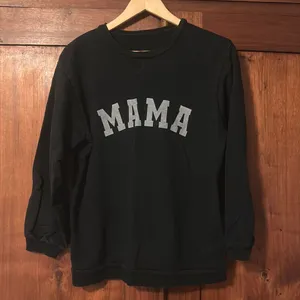 Mama Sweatshirt Black Size M thumbnail 1
