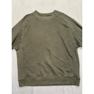 Aerie Green Crewneck Sweatshirt Oversized Pullover Size M thumbnail 2