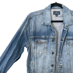 LUCKY BRAND Classic Denim Jacket Sz‎ Large thumbnail 4