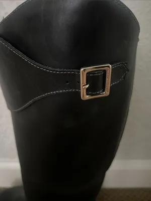 Kelsi Dagger For Anthropologie Cape Equestrian Black Riding Boots thumbnail 8