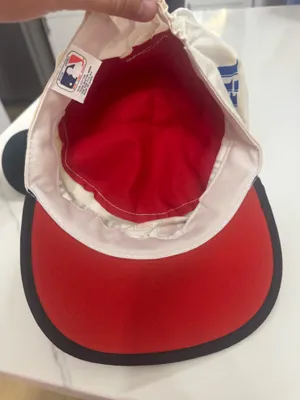 Vintage 80s Houston Gamblers USFL Painter Hat Miller Lite KRBE 104 Classic Rock thumbnail 7