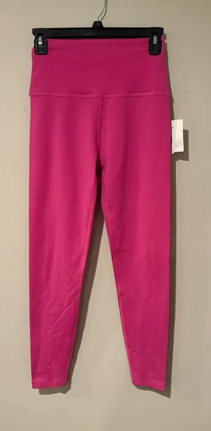 NWT Beyond Yoga Heather Rib High Waisted Midi Leggings | Size: Medium thumbnail 1