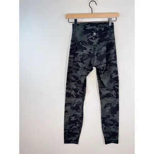 Lululemon Womens Leggings Green Align Pant II Camo Pull On Stretch Yoga Size 4 thumbnail 8