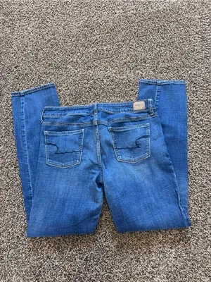 American Eagle Jeans Sz 14 Skinny Super Stretch thumbnail 4