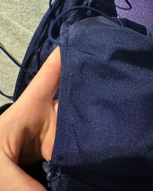 Navy Blue Mini Dress thumbnail 4