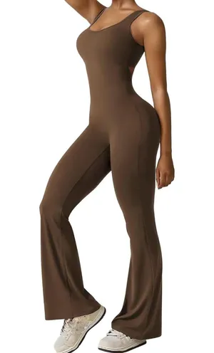 Amazon Flare V Back Scrunch Butt Seamless Workout Bodysuit thumbnail 1