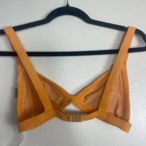 Meshki Orange Triangle Bra with Wide Straps thumbnail 2