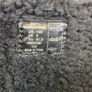 LANDS END Gray‎ Suede Sherpa Lined Boots Size 10D C1 thumbnail 3