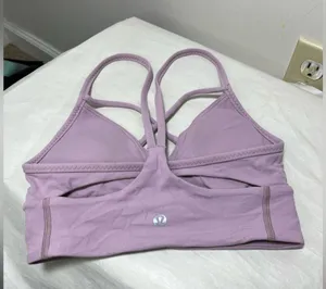 Lululemon Expand Your Limits Bra Nulu Minimal Support In Antoinette Sz 2 thumbnail 9