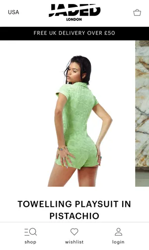 Jaded London Playsuit thumbnail 3