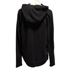 🌻 2/$20 OLIK Size L Hoodie Hooded Sweatshirt Black Athletic Athleisure Unisex thumbnail 2