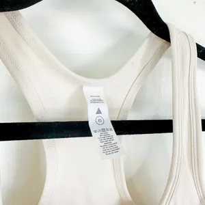 Balance | Vitality Roam Crop Athletic Tank Top in Ivory‎ White Size XSmall thumbnail 5
