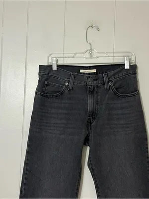 Levi’s 94 Baggy Bootcut Jeans Black Wash Size 28 Y2K thumbnail 2