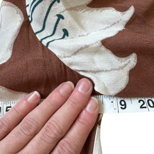 Anthropologie Brown Floral Maxi Dress thumbnail 13