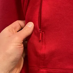 Armani Exchange Vibrant Red Bomber Hoodie - Medium thumbnail 9