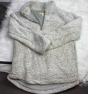 Francescas Sherpa Quarter Zip Fleece thumbnail 2