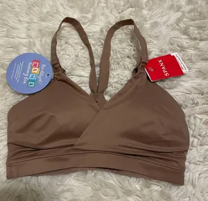 Spanx "Bra-llelujah" Mama Nursing Bra in Cafe Au Lait NWT thumbnail 1