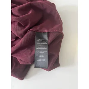 Alice + Olivia Maroon Drop Hem Sleeveless Knit Dress Size 4 thumbnail 6