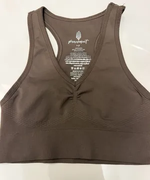 Free People Intimately Brown Sports Bra thumbnail 1