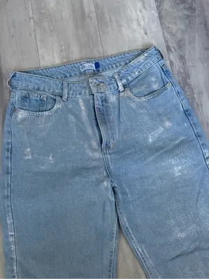 Straight-Leg Washed Light Blue Women’s Jeans thumbnail 4