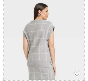 Target “A New Day” Grey Sweater Vest thumbnail 2