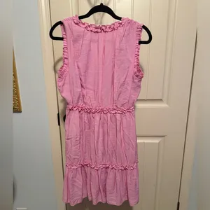 Pink English factory dress thumbnail 3