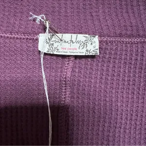 Intimately Free People Lovin’ This Feeling Bodysuit XS Women’s Fig Jam NWT. thumbnail 4