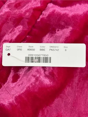 J. Crew Women’s Pink Velvet Peyton Pull On Pants Cropped Elastic Waist 6 NWT thumbnail 13
