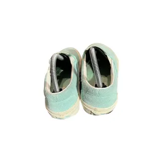 Vans Classic‎ Slip-On Skate Shoes Mint Green Perforated Suede Size 5/6.5 thumbnail 6