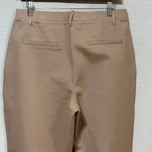Quince Ultra-Stretch Ponte Straight Leg Pants Morel Grey Large LB111536-DKBIZ01 thumbnail 5