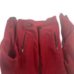 REI Thermal Pro Women's Size XS‎ Red Fleece Zip Up Outdoors Sweater Jacket thumbnail 3