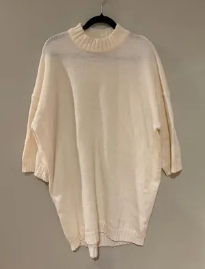 Tuckernuck Cream Sweater Dress thumbnail 1