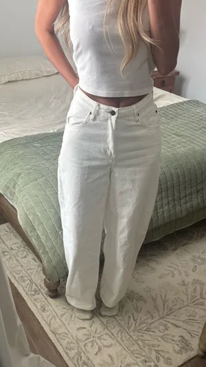 OneMile Jeans White Size 0 thumbnail 1