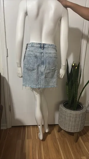 PacSun Blue Mini Pencil Skirt Casual thumbnail 11