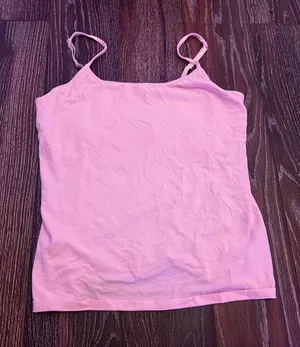 Hanes Pink Tank Top thumbnail 1