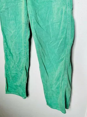 WRANGLER Green Casey Jones Carpenter Denim Jeans Size 29x30 thumbnail 9