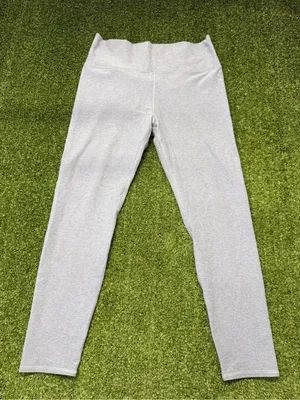 Vuori Clean Elevation Legging‎ Tight 7/8 Light Grey Heather Workout High Rise XL thumbnail 1