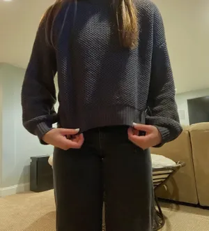 Hollister Dark Gray Sweater thumbnail 2