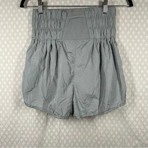 Free‎ People Movement Grey High Rise The Way Home Shorts thumbnail 4