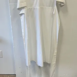 NWT M. Martin‎ Oversized Minimalist Belted Lightweight Cotton Midi Dress Sz 2 thumbnail 5