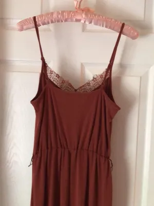 Express jumpsuit, adjustable shoulder straps, missing belt thumbnail 7