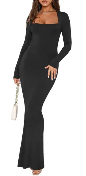 Amazon Black Bodycon Dress thumbnail 1