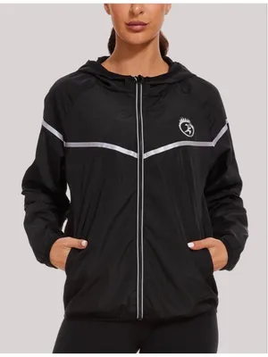 NEW Rain Jacket Waterproof Loose Fit Hooded Raincoat Outdoor Hiking L thumbnail 2