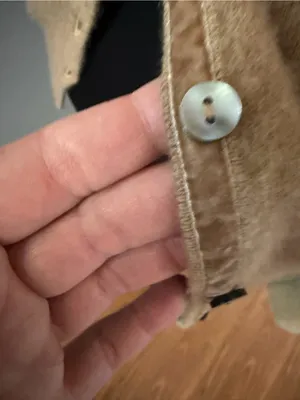 Boden x Anthropologie Cashmere Preppy Cardigan Camel 4. thumbnail 4