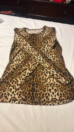 Leopard long sleeve Brown thumbnail 3