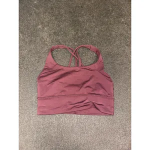 Lululemon burgendy sports bra thumbnail 2