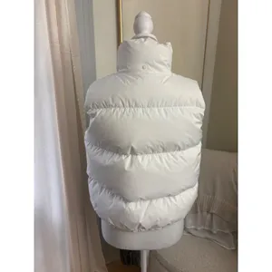 Lululemon Wunder Puff Cropped Down Fill Vest In White Size 2 thumbnail 4