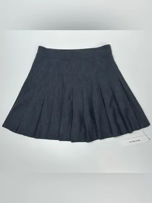 Reformation Mina Regenerative Merino Wool Pleated Mini Skirt thumbnail 5
