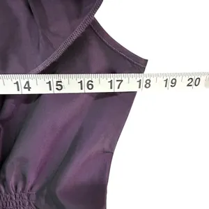 BCBGmaxazria Ruffle Mini Dress Womens S Dark Plum Night Luxe Party Dark Romantic thumbnail 9