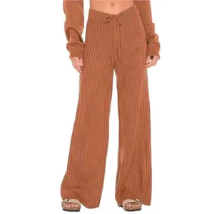 SNYDS Lounge Hendrix Brown Knit
Pants Size Small) Tan thumbnail 2
